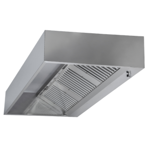 Cappa Cubica 900 Led Senza Motore - Lunghezza 3200 Dynasteel