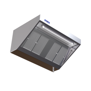 Cappa Snack Completa 700 - Motore Potente e LED Integrati - Dynasteel