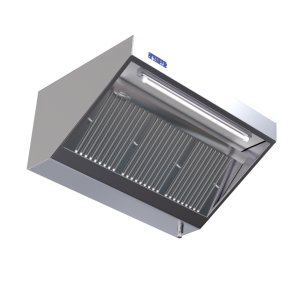 Cappa Snack Murale 1400 con Motore e LED Dynasteel