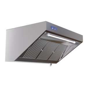 Cappa Snack Completa 700 con Motore, Led e Dimmer - Dynasteel, Acciaio Inox AISI 304