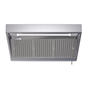 Cappa Snack 900 Led Senza Motore Dynasteel 1600mm AISI304 Inox