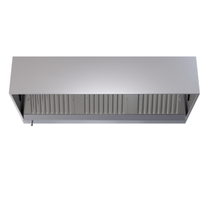 Cappa Cubica 900 Led Senza Motore Dynasteel - Lunghezza 1600 & Inox AISI 304