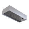 Cappa Cubica 900 Led Senza Motore Dynasteel - Lunghezza 1600 & Inox AISI 304