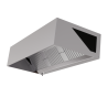 Cappa Cubica 1100 Led Senza Motore Dynasteel - 1400 mm