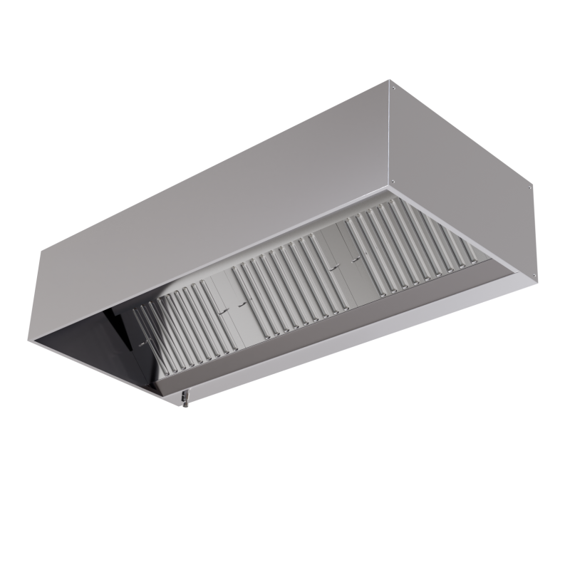 Cappa Cubica 1100 con LED - Dynasteel - 1800mm