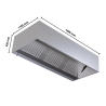 Cappa Cubica 1100 con LED - Dynasteel - 1800mm