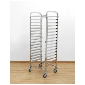 Stainless steel pastry rack 16 levels Dynasteel – Optimized storage for professional kitchen