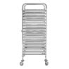 Stainless steel pastry rack 16 levels Dynasteel – Optimized storage for professional kitchen