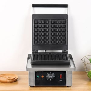 Piastra per waffle elettrica Dynasteel - Realizza waffle soffici in un tempo record!