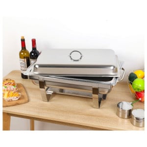 Chafing Dish GN 1/1 Eco - Lotto di 4 - Dynasteel