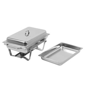 Chafing Dish GN 1/1 Eco - Lotto di 4 - Dynasteel