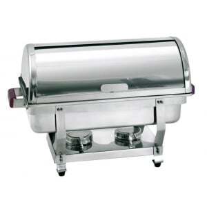 Chafing Dish con coperchio scorrevole da 9 L - GN 1/1 per la ristorazione