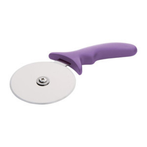 Roulette per Pizza Hygiplas: 102mm, Colore Viola, Allergeni.