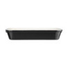 Piatto da arrosto in ghisa nera 355x220mm Vogue - Cucina professionale