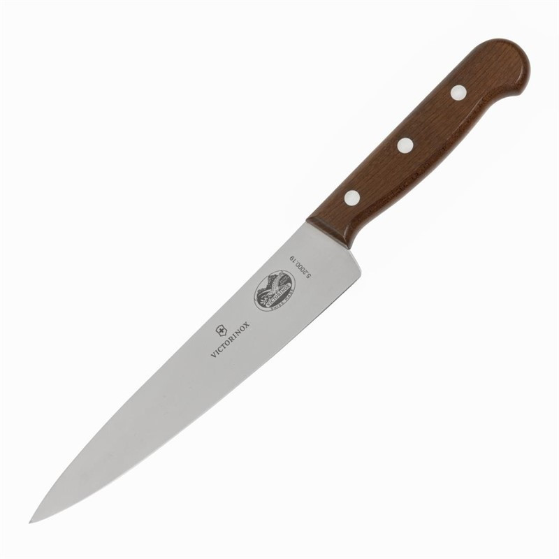 Coltello da cucina Victorinox da 190 mm con manico in legno di qualità