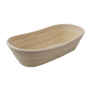 Stampo per pane ovale Schneider - 1,5 kg in rattan naturale