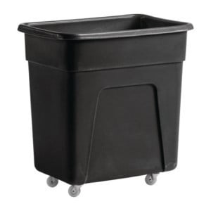 Carrello per Bottiglie Nero | Capacità 125L & Design Elegante