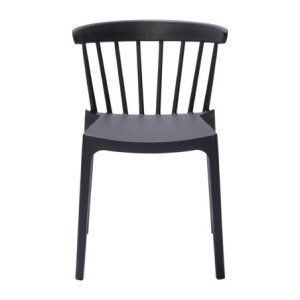 Sedie in Polipropilene Antracite - Set di 4: Design elegante e comfort duraturo