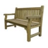 Panchina da giardino in legno tenero Rowlinson - Comfort ed eleganza