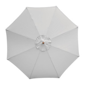 Parasol Rond Gris 3m Bolero - Élégance et Protection UV