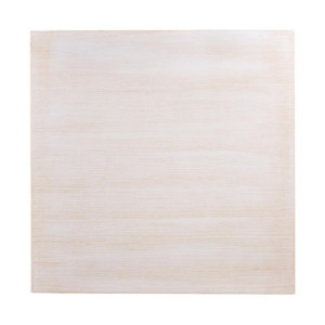 Piano del Tavolo Quadrato Pre-forato Vintage Bianco 700 mm Bolero - Legno di vimini di alta qualità
