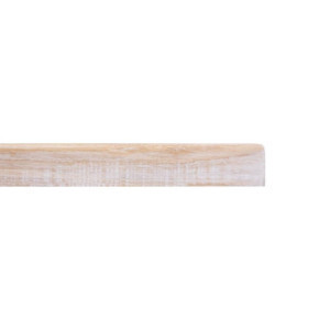 Piano del Tavolo Quadrato Pre-forato Vintage Bianco 700 mm Bolero - Legno di vimini di alta qualità