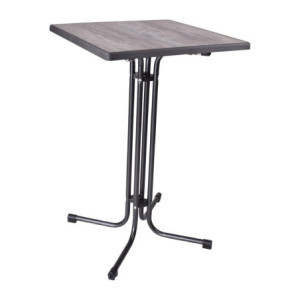 Tavolo alto pieghevole 70cm Limburg - Design solido