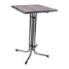 Tavolo alto pieghevole 70cm Limburg - Design solido