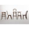 Sedie Bistrot Legno Curvato Finitura Noce. Fascino e Comfort per il Tuo Ristorante.