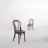 Sedie Bistrot Legno Curvato Finitura Noce. Fascino e Comfort per il Tuo Ristorante.