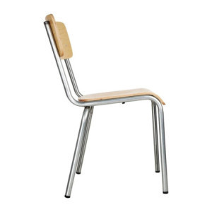 Sedia in Legno Zincato - Set di 4 Bolero