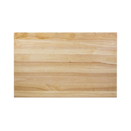 Piatto da tavolo in legno naturale 700 mm Bolero DY727 moderno e robusto