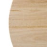 Piatto Tavolo Rotondo Legno Naturale 600 mm Bolero DY738 - Essenziale Cucina professionale