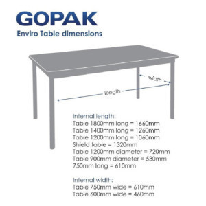 Table Ronde Effet Hêtre 900 mm - Idéale pour la restauration