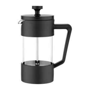 Caffettiera a Stantuffo Nera 3 Tazze Olympia - Preparate un caffè delizioso