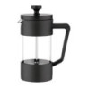 Caffettiera a Stantuffo Nera 3 Tazze Olympia - Preparate un caffè delizioso