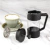 Caffettiera a Stantuffo Nera 3 Tazze Olympia - Preparate un caffè delizioso