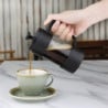 Caffettiera a Stantuffo Nera 3 Tazze Olympia - Preparate un caffè delizioso