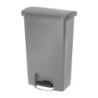 Pattumiera a Pedale Frontale Grigia 50L - Igienica & Pratica | Rubbermaid