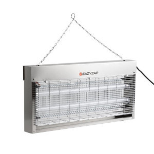 Disinfestatore a LED 20W Inox Spazzolato - Eazyzap: Soluzione professionale efficiente