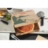 Scatole per pizza stampate compostabili da 311 mm - Lotto da 100 da FourniResto