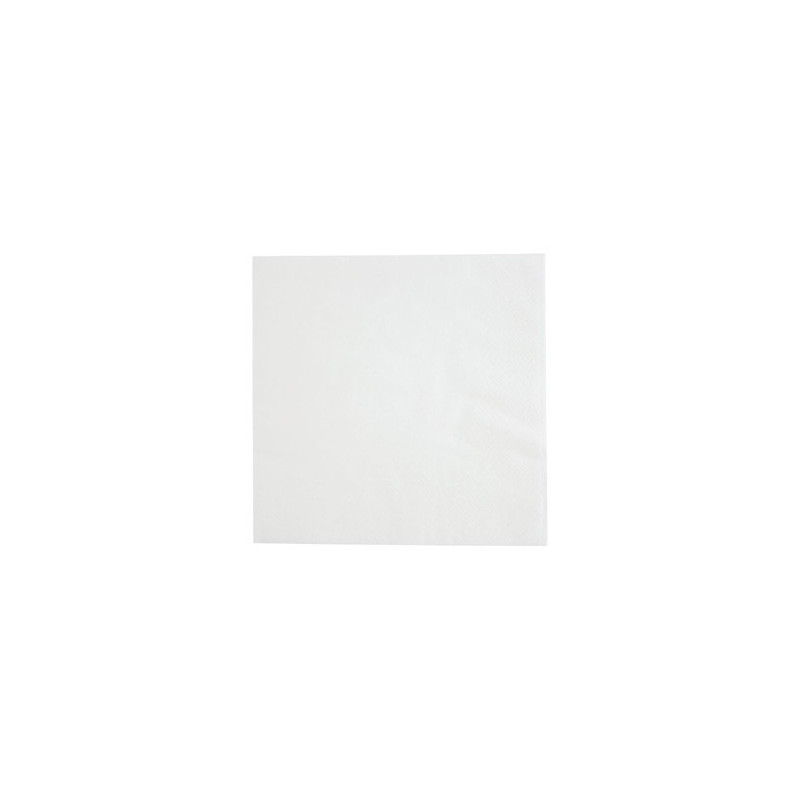 Snacking Napkins 2 Ply 1/4 Fold White Eco - Pack of 2000