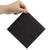 Black 2-Ply Napkins 330 mm - Pack of 2000 Snacking Eco-Friendly