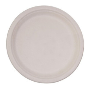 Assiettes Ovales Compostables en Bagasse 316mm - Lot de 50, Livraison Rapide, Haute Qualité