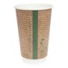 Bicchieri Bevande calde Doppia parete Compostabili 455 ml - Confezione da 500 di Vegware