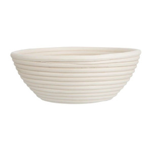 Panier de Fermentation Rond Rotin 220 x 80 mm de Cuisine Professionnelle Vogue