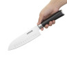 Coltello Santoku in acciaio inossidabile 180 mm Vogue FS686 - Qualità professionale