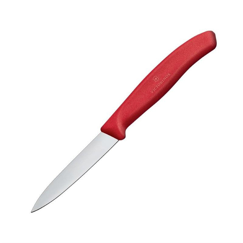 Coltello da ufficio a punta Victorinox 8 cm Rosso - Taglio preciso e versatile