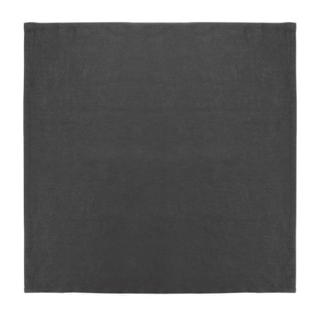 Tovaglioli da tavola in lino nero 400x400mm - Confezione da 12: Eleganza e Qualità Olympia