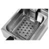 Friggitrice Professionale 10 L 3000 W Inox — Termostato